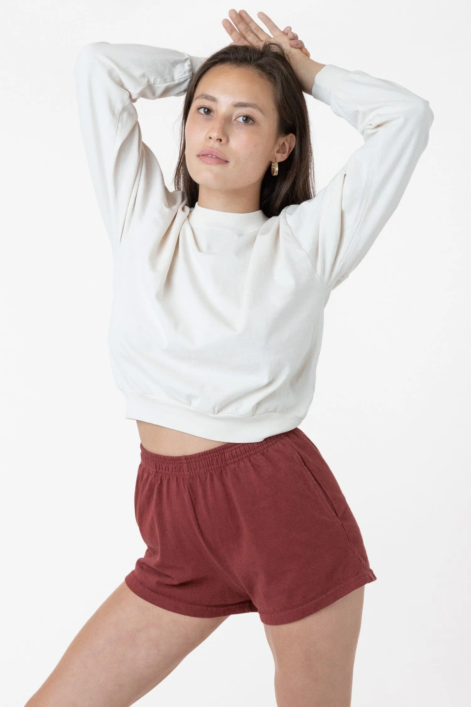 1214GD - Heavy Jersey Garment Dye Short Shorts