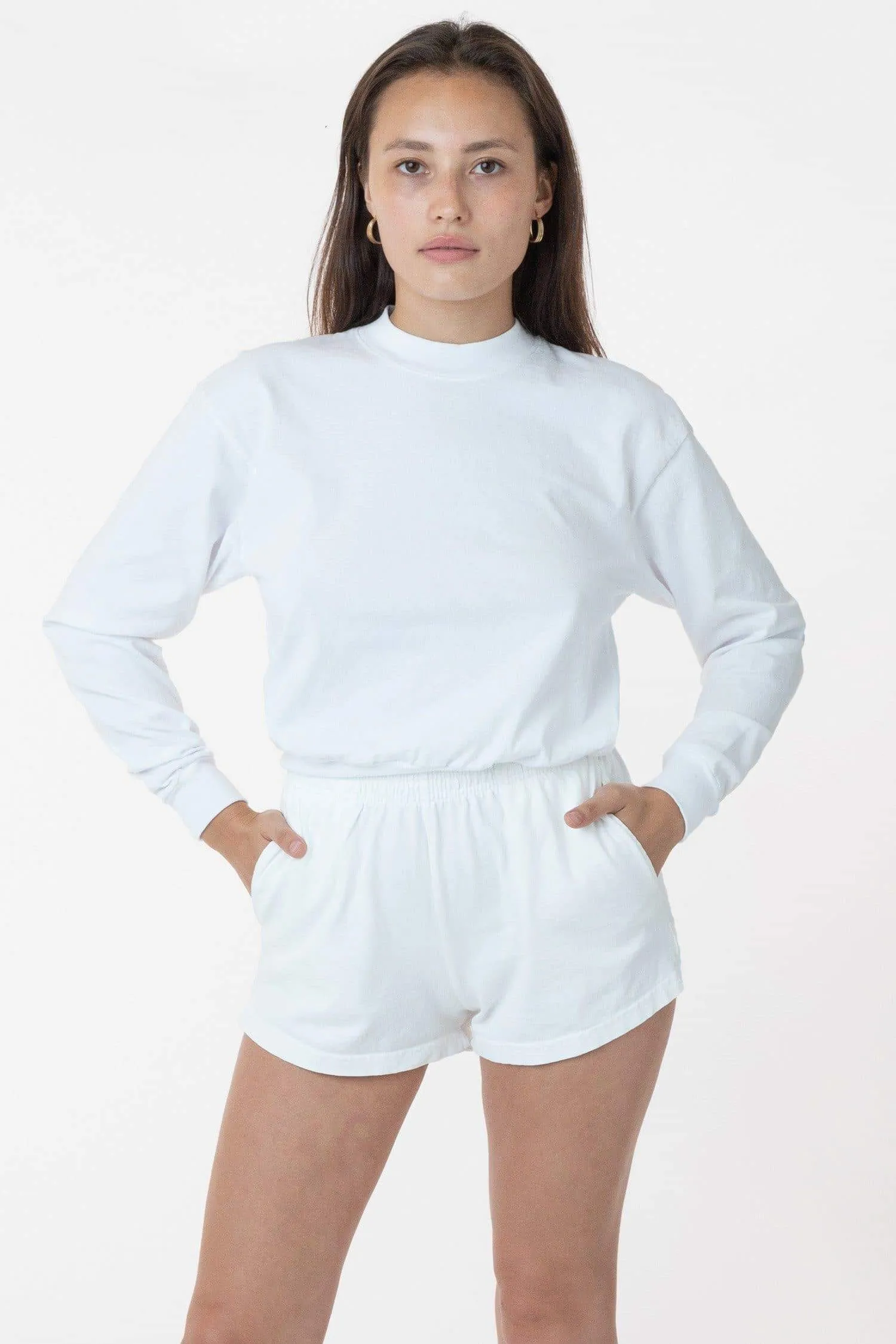 1214GD - Heavy Jersey Garment Dye Short Shorts