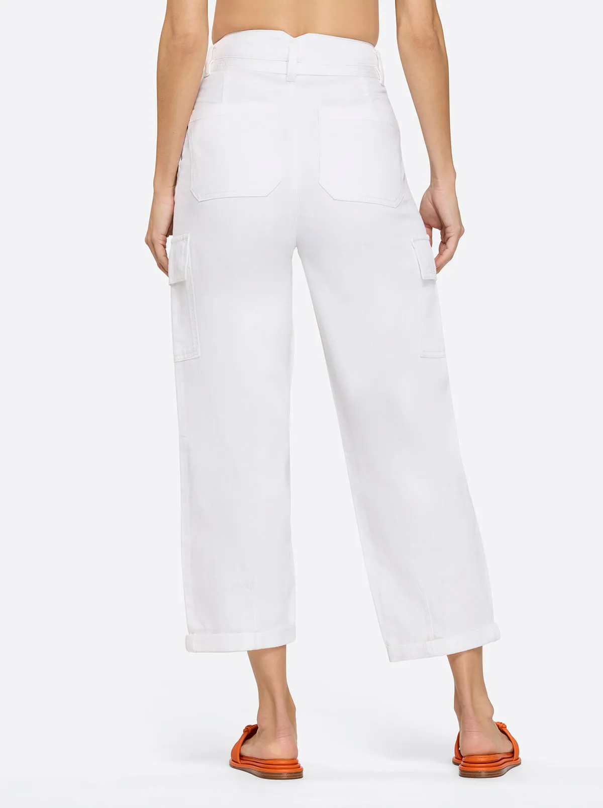Allie Utility Bottom in White