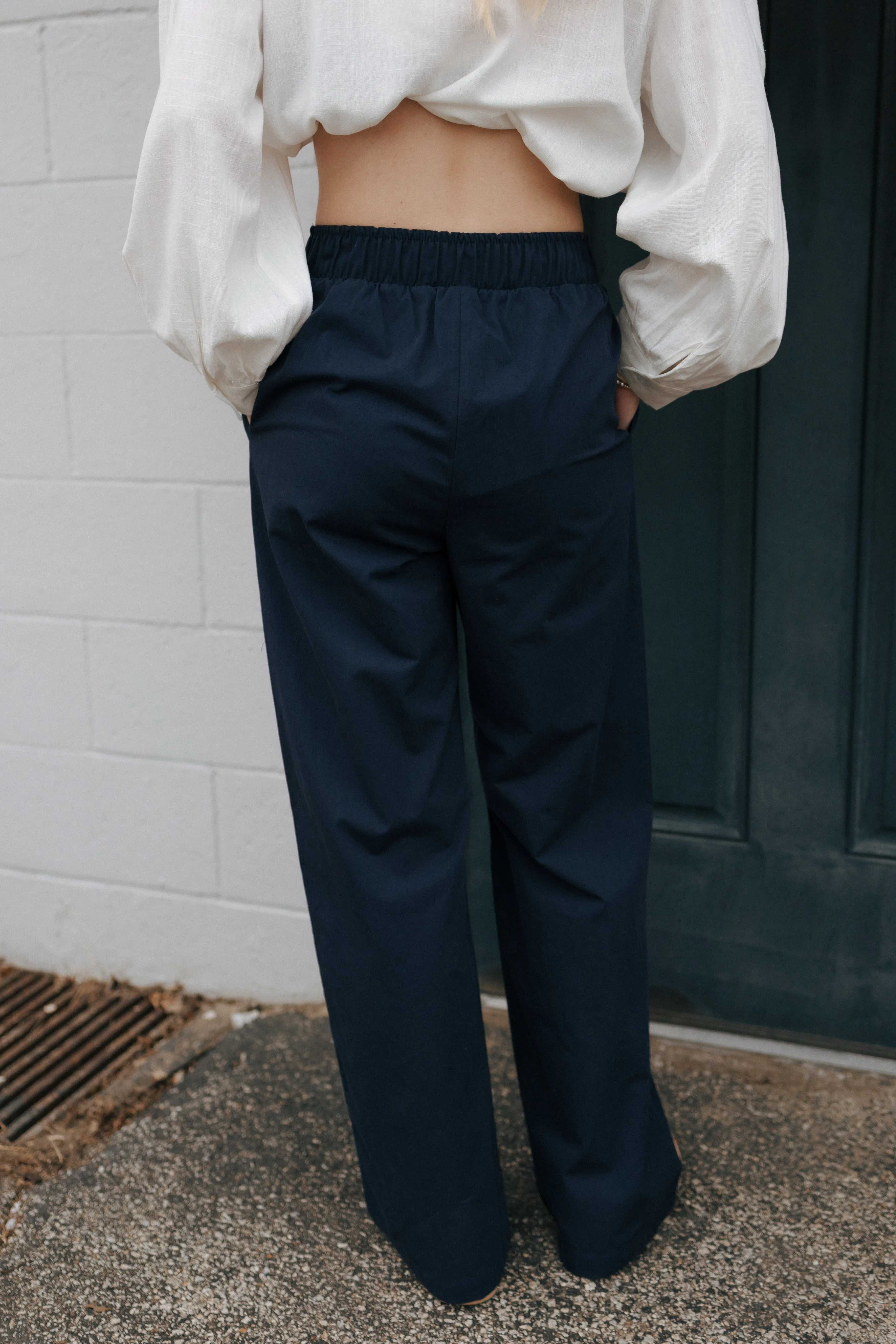 Boxer Pants, Navy