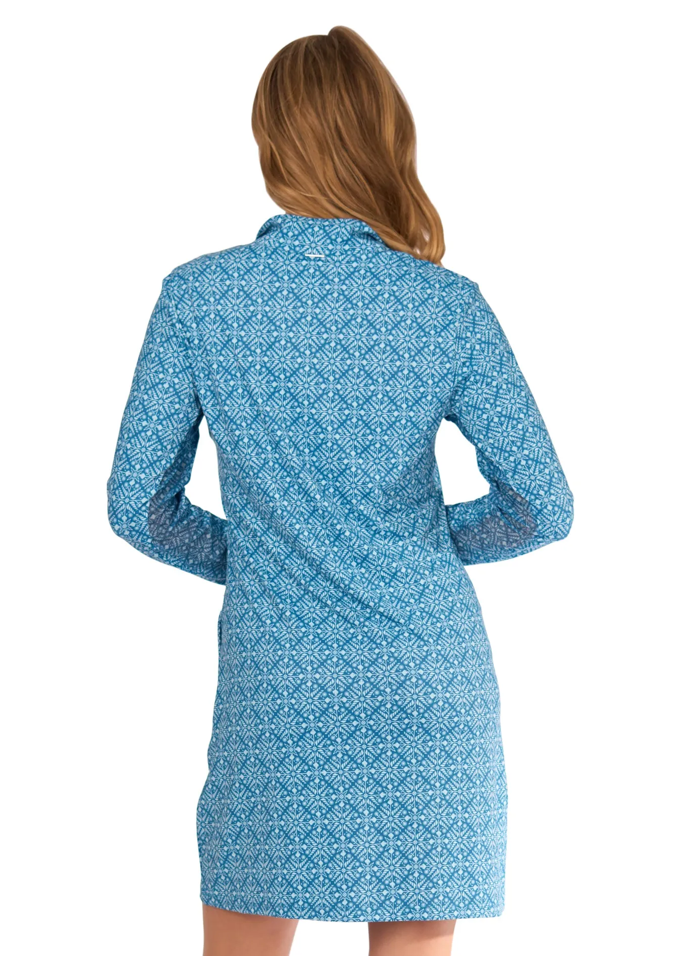 Camden Leaf 1/4 Zip Sport Dress