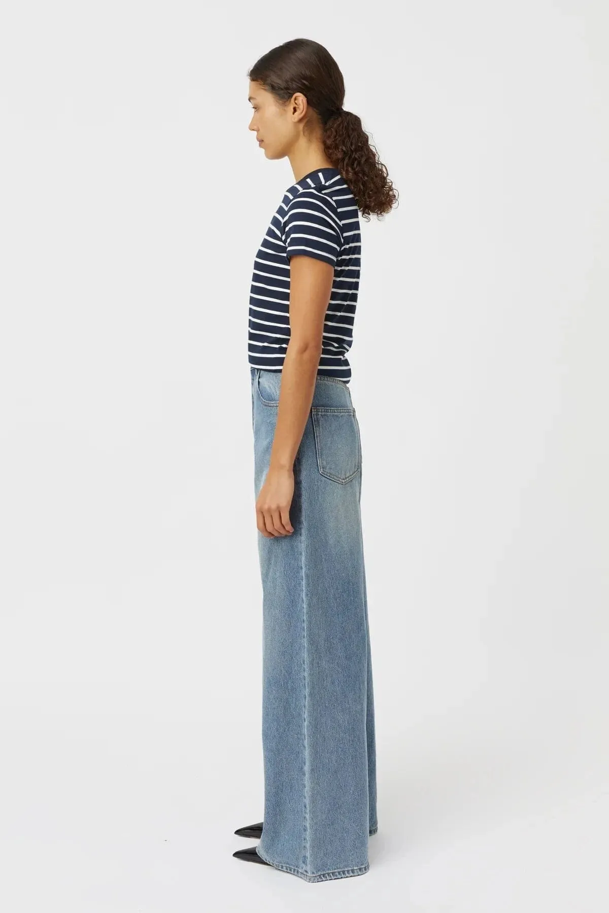 Camilla & Marc | Sora Tee - Navy & White