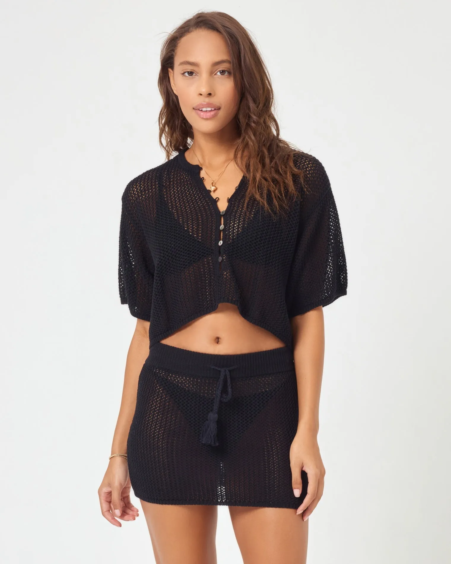 Coast Is Clear Top - Black