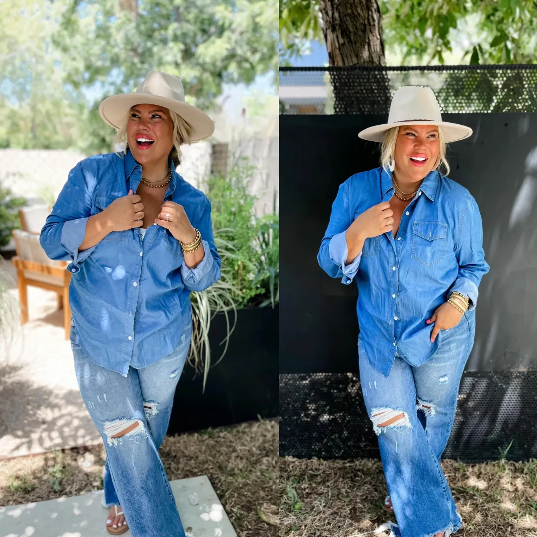 Dakota Denim Top Pre-Order