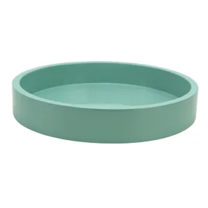Eau de Nil Small Straight Sided Round Tray