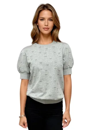 ESME BOW TOP IN MULTI