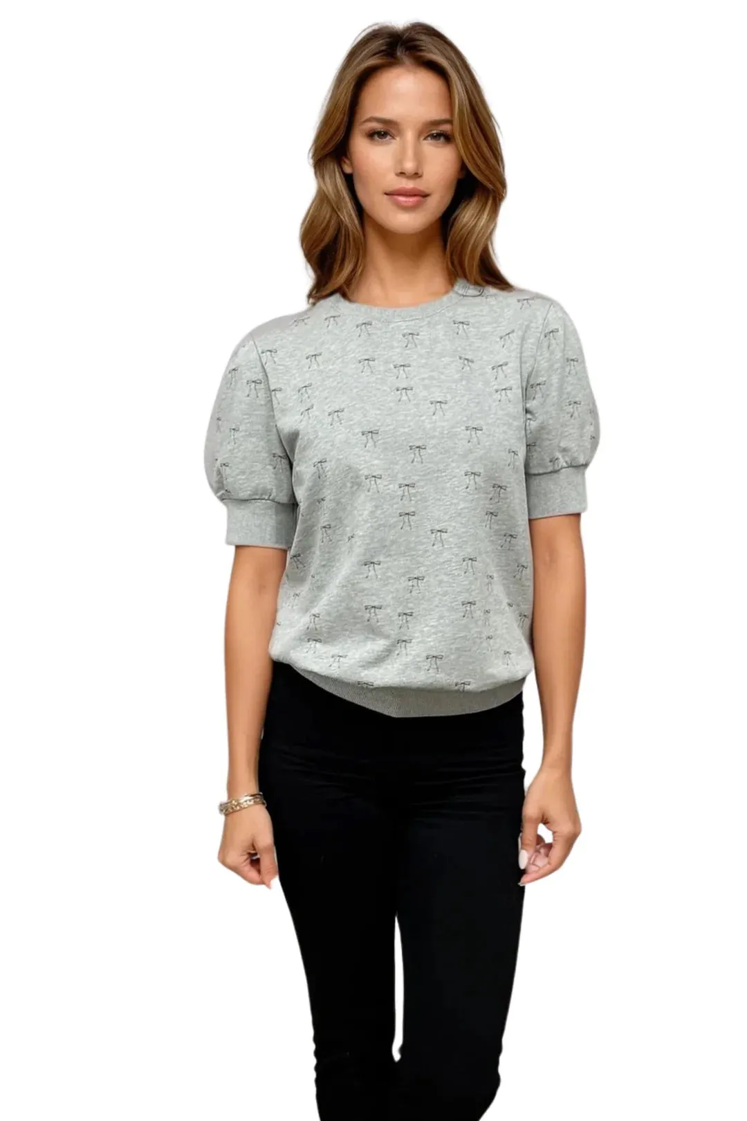 ESME BOW TOP IN MULTI