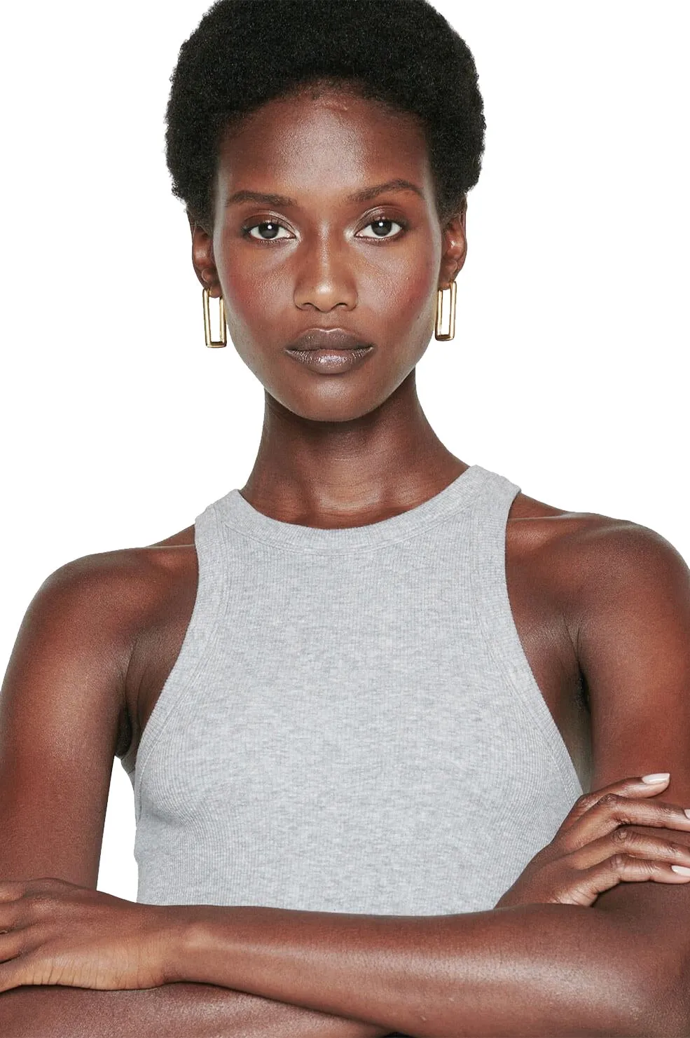 Eva Tank - Heather Grey