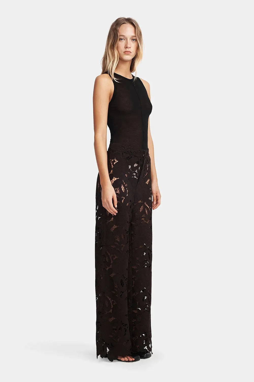 Hansen & Gretel | Lotus Lace Pant - Cedarwood