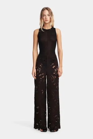 Hansen & Gretel | Lotus Lace Pant - Cedarwood