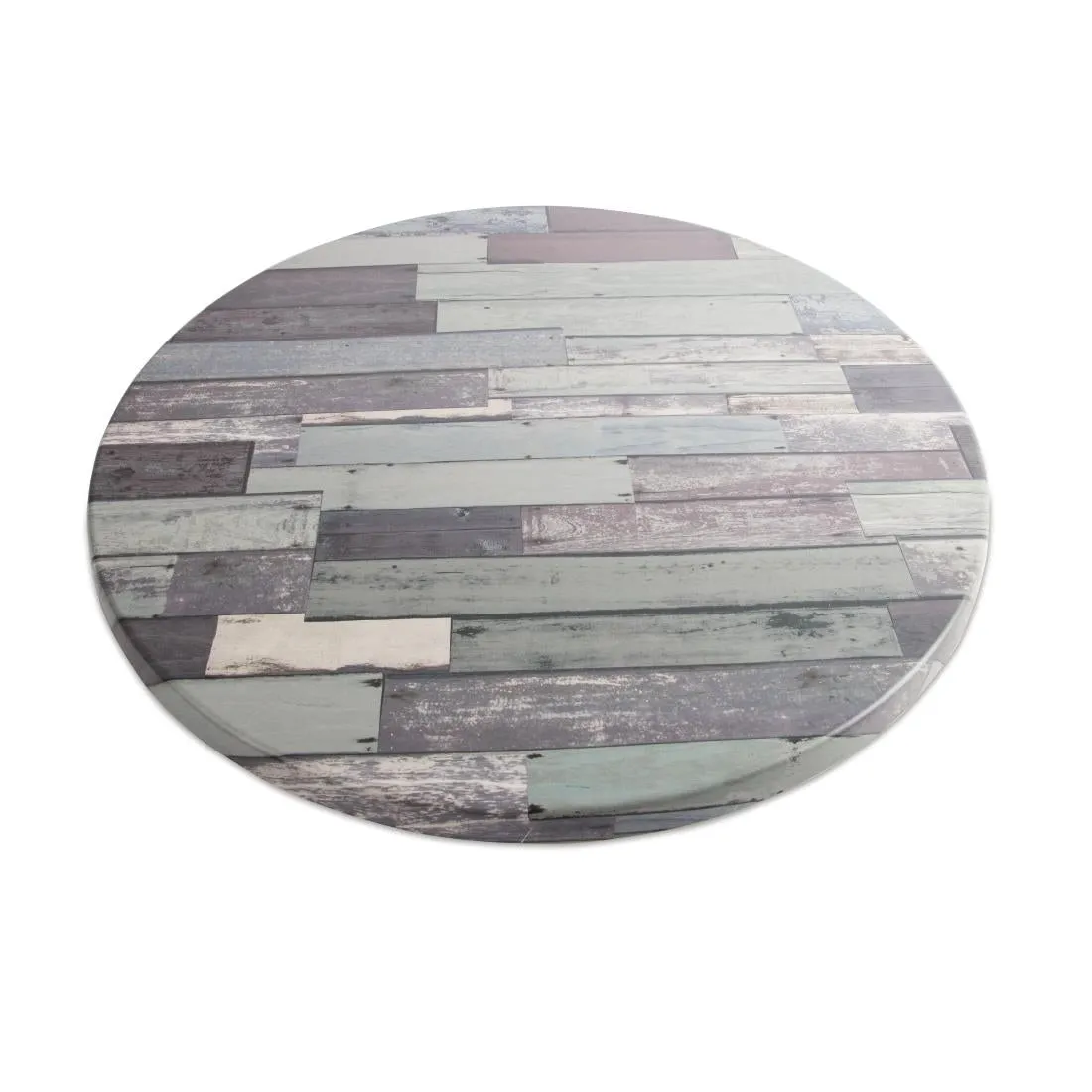 HD119 Werzalit Round 700mm Table Top Blanchas Blue