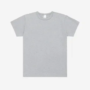 Heavyweight Plain T-Shirt - Heather Grey (v2)