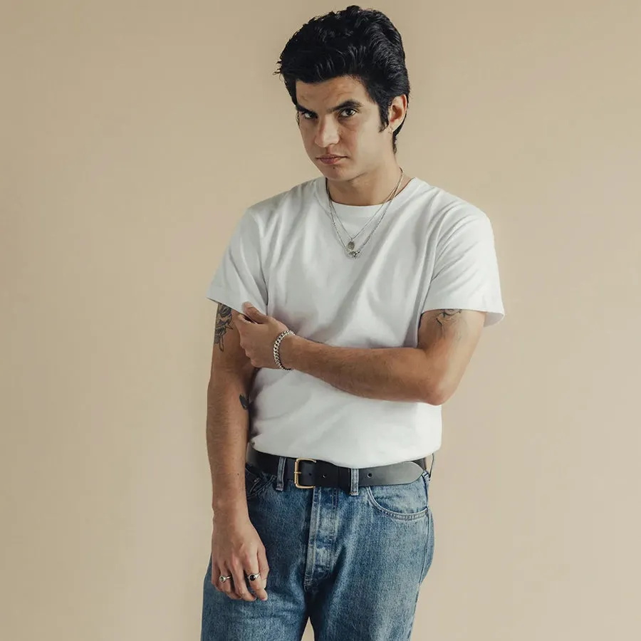 Heavyweight Plain T-Shirt - Heather Grey (v2)