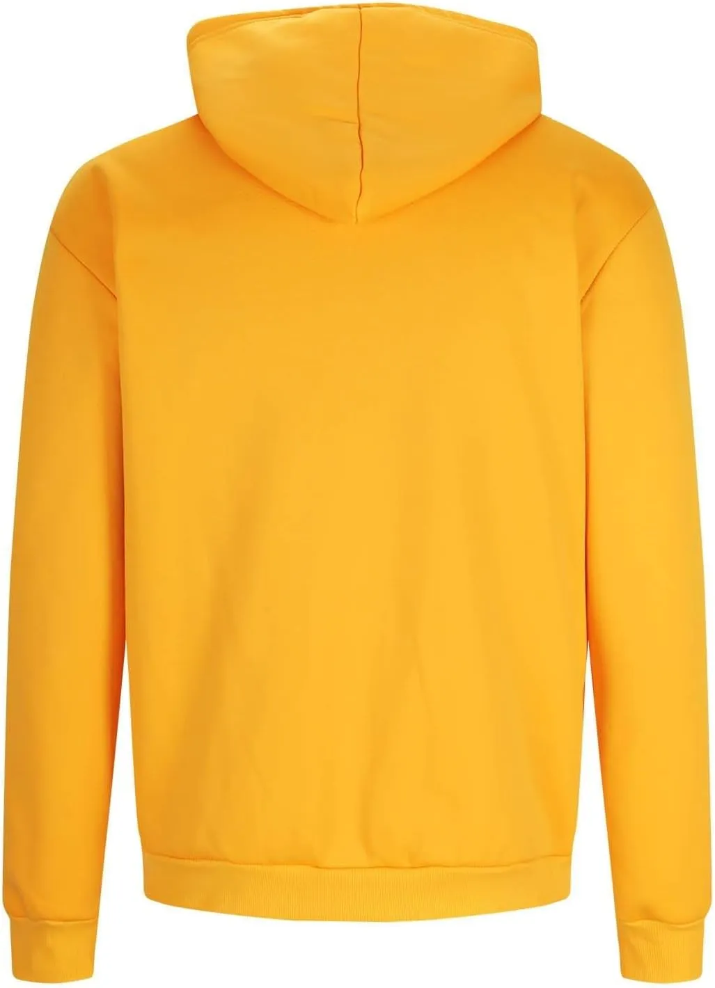 Hoodies for Men Long Sleeve Drawstring Hoodies Soild Hooded Shirt Winter Thick Pullover Basic Hoodie Kangaroo Pocket