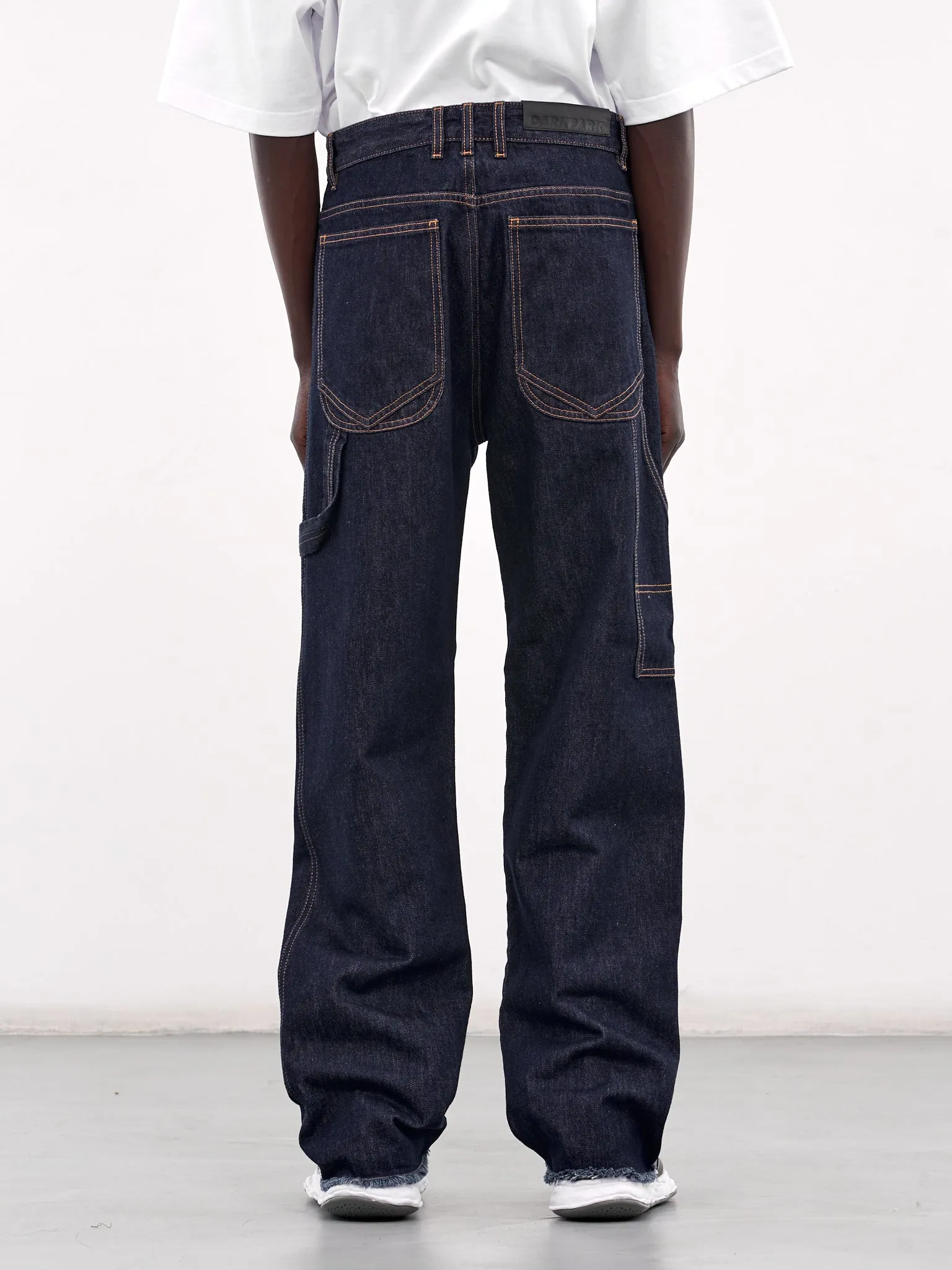 John Raw Denim Work Trousers (MTR01-DBL03-RAW-DENIM-BLUE)