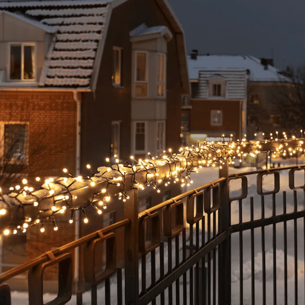 Konstsmide 600 Frosted Top Warm White Clusters