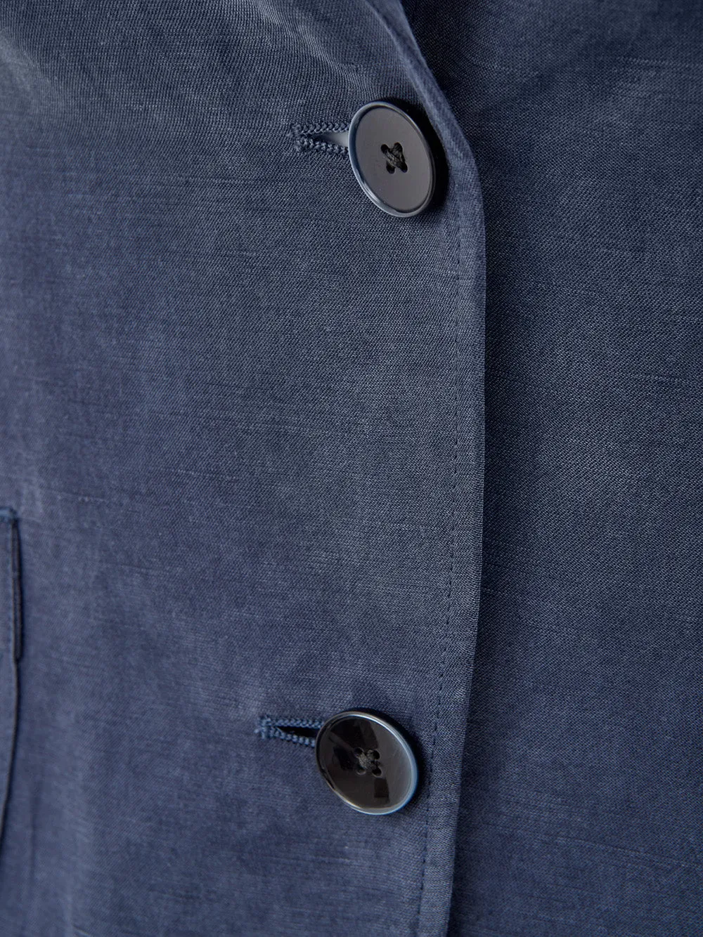 Lardini Elegant Blue Viscose Jacket