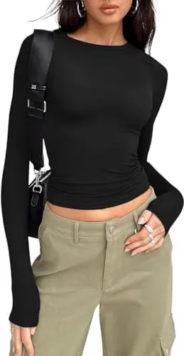 LONG SLEEVES CREWNECK T SHIRT