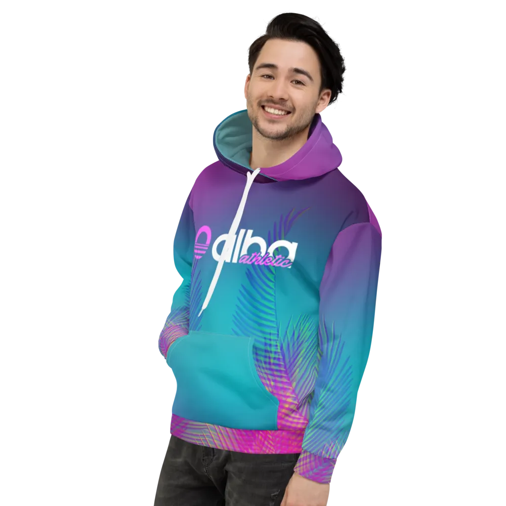 Men's Hooded Sweatshirt - Palms