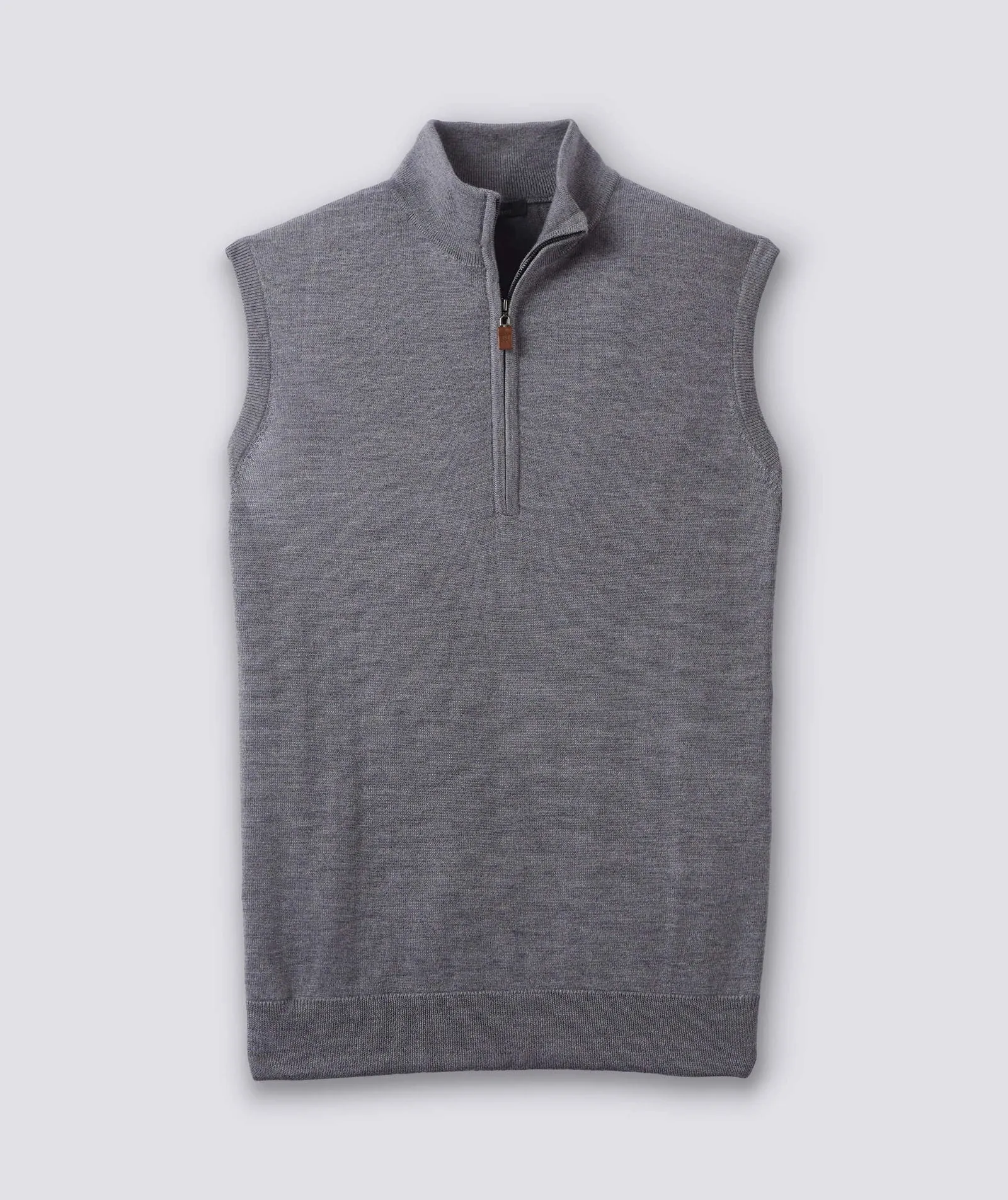 Merino Quarter-Zip Vest
