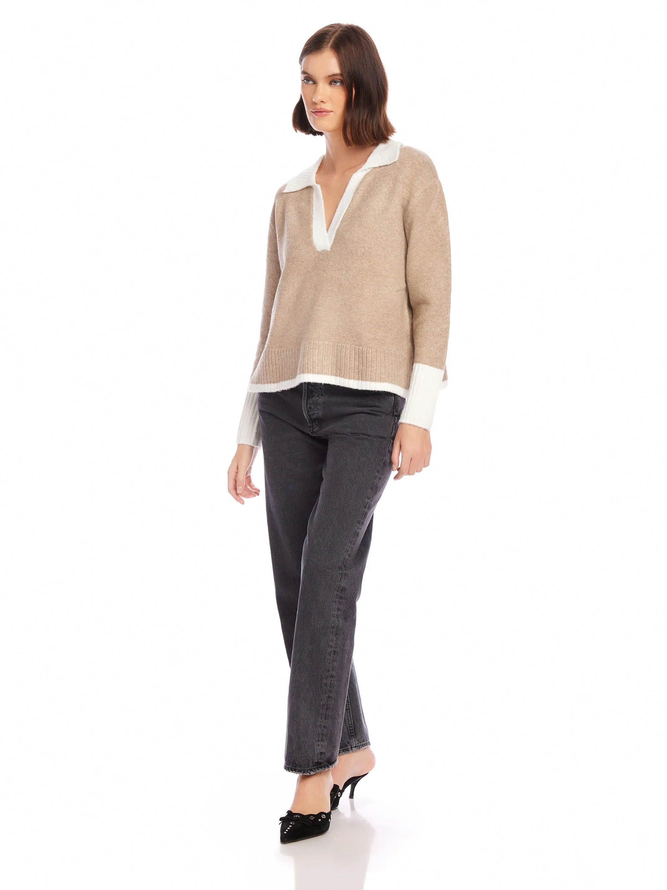 Mila Colorblock Sweater
