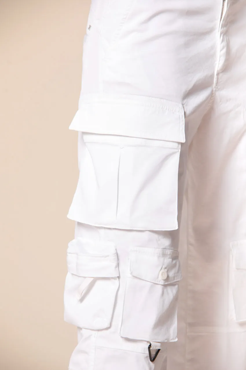 New Hunter women's cargo pants in gabardine relaxed fit