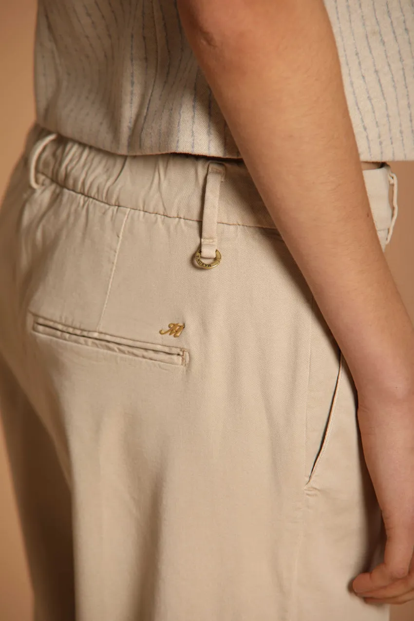 New York Cozy women's chino pants in gabardine relaxed fit