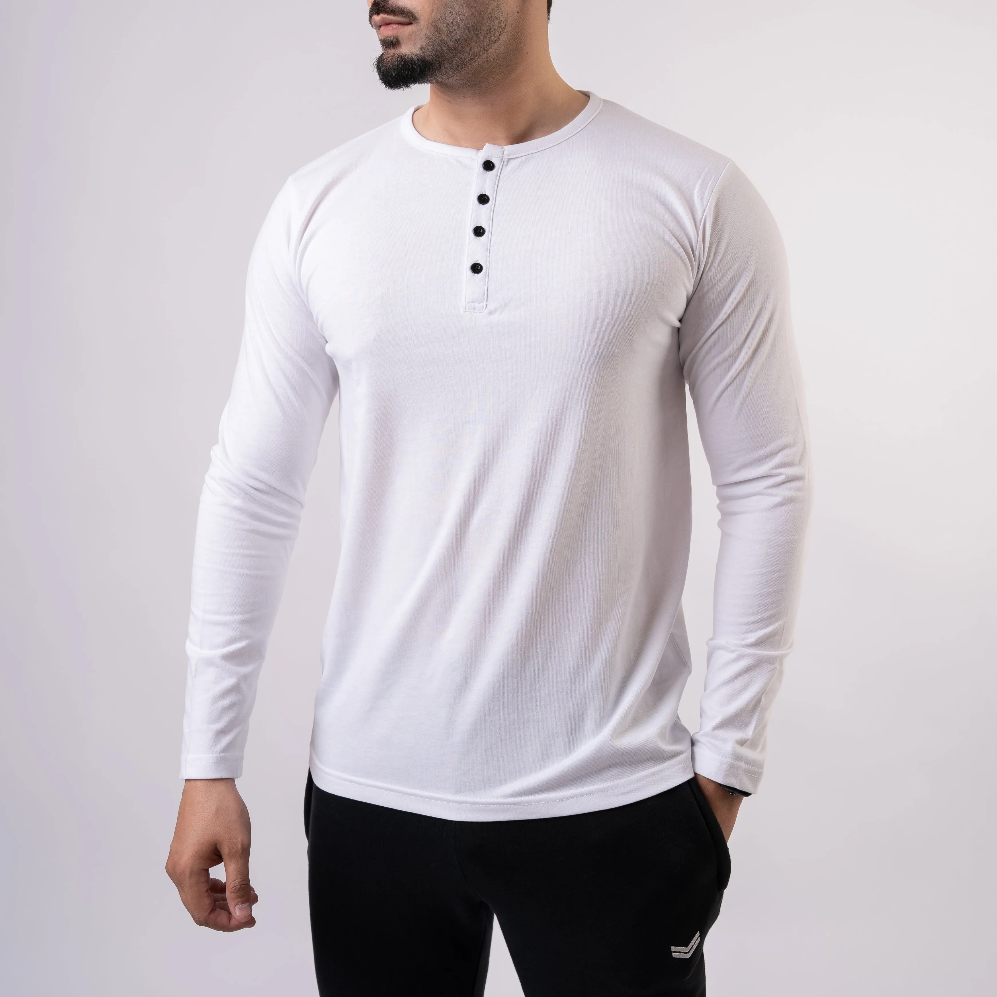 Plain White Henley