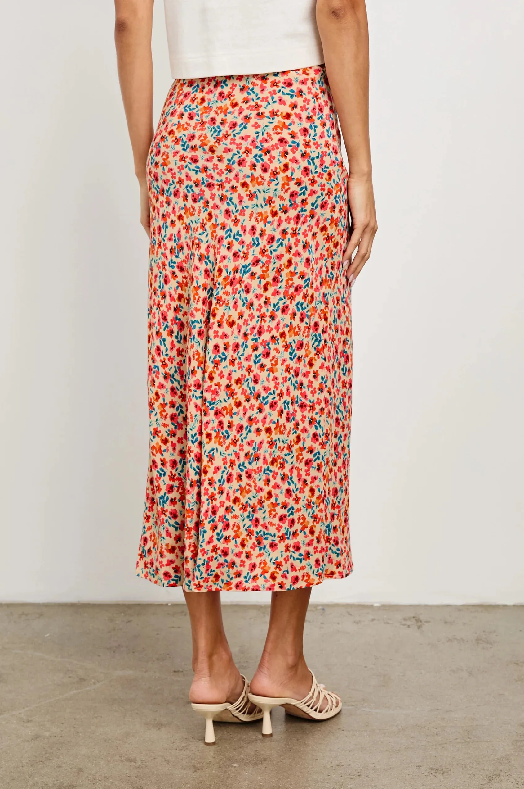 Rails Rosetta Skirt, Red Posy