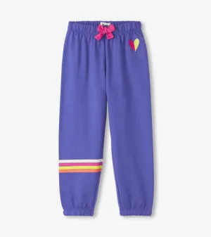 Rainbow Baggy Track Pants