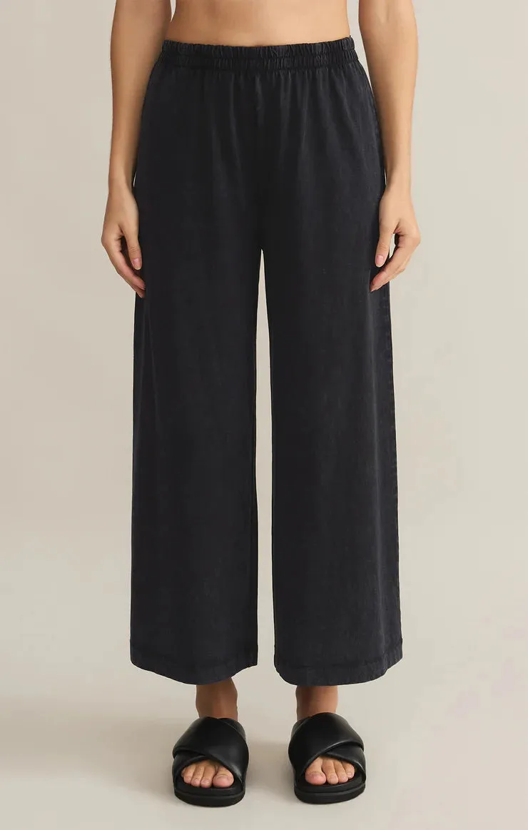 SCOUT JERSEY CROP FLARE PANT