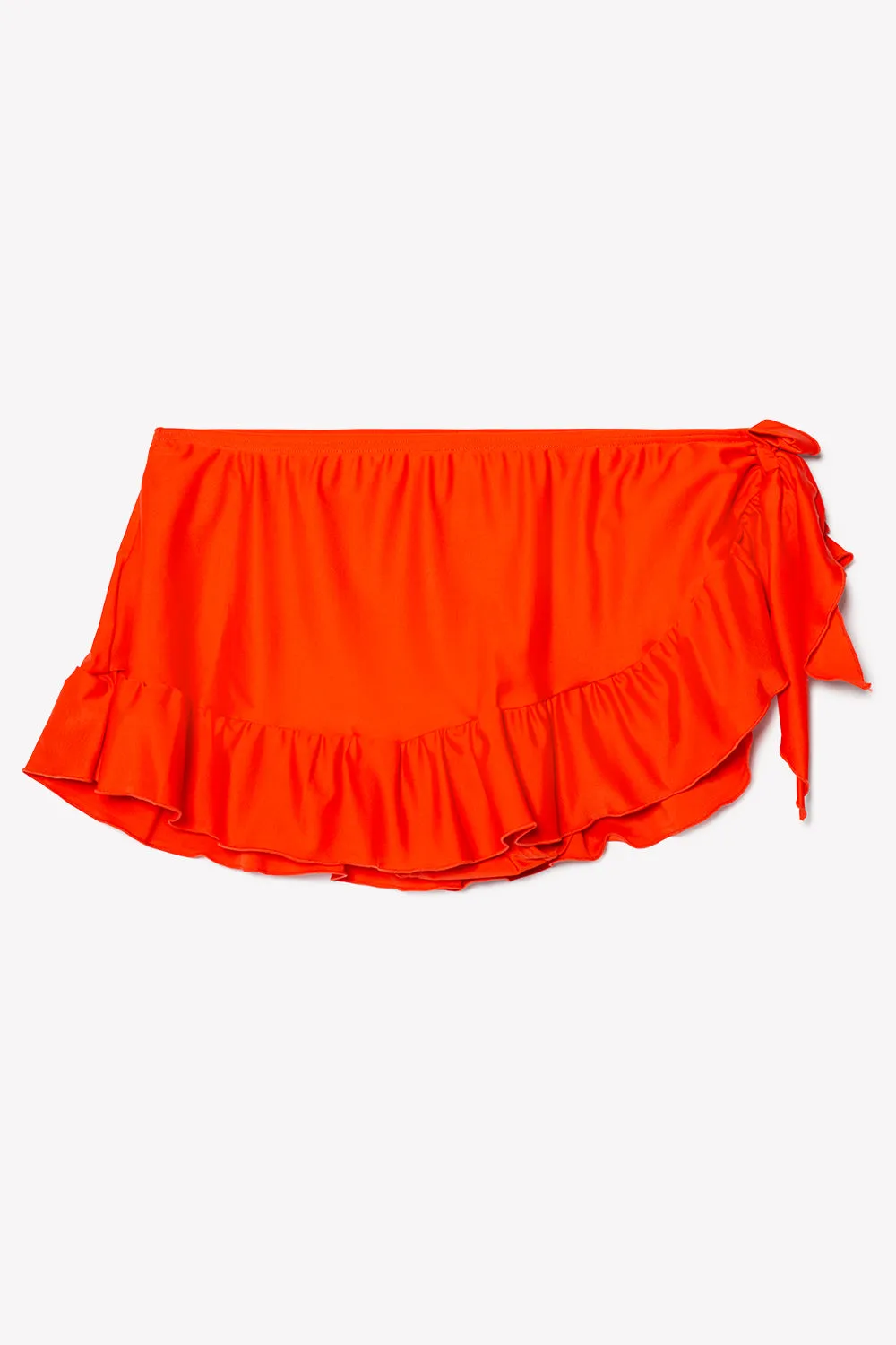 Side-Tie Swim Skirt | Hot Fire