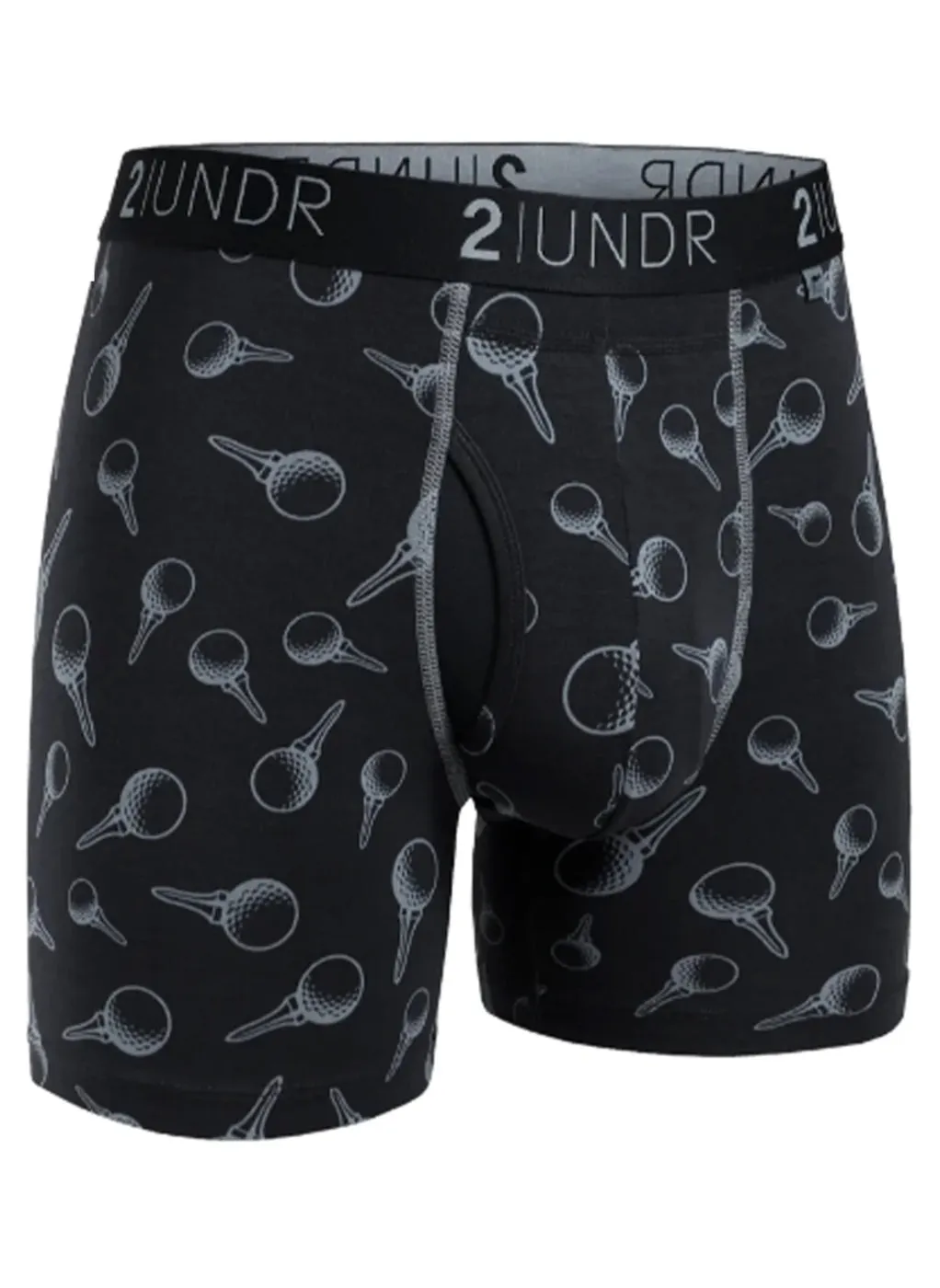Swing Shift Boxer Brief - Black Tees