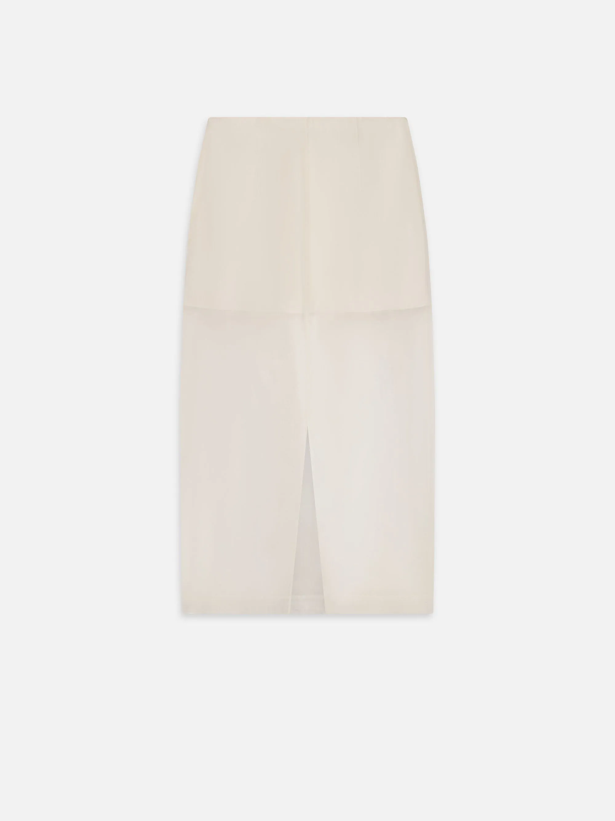 The Silk Organza Skirt -- Alabaster