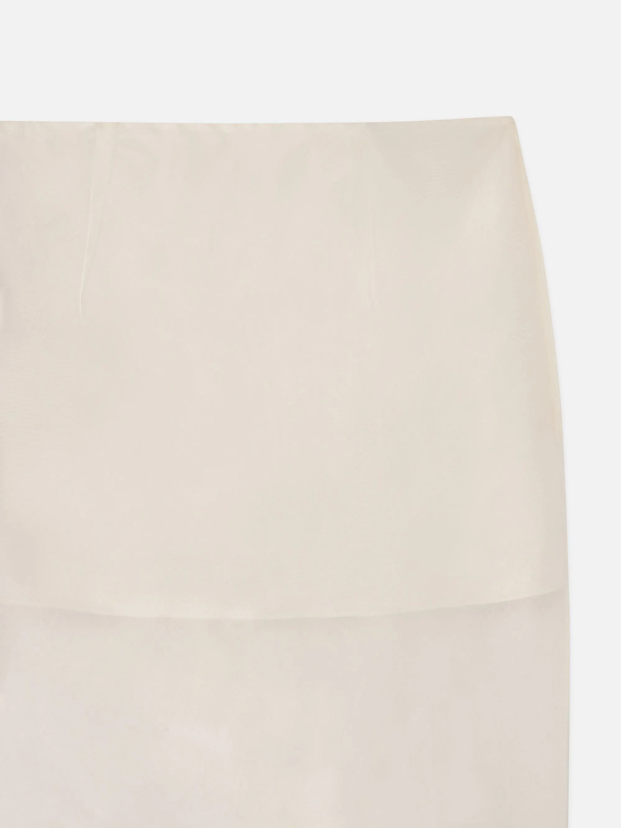 The Silk Organza Skirt -- Alabaster