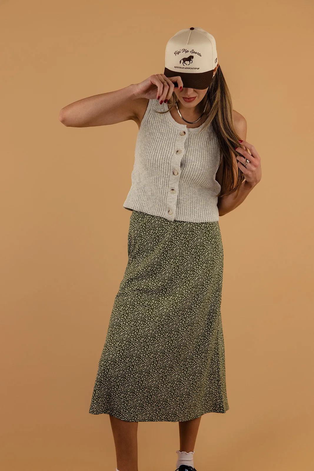 Tiny Perfect Things Midi Skirt