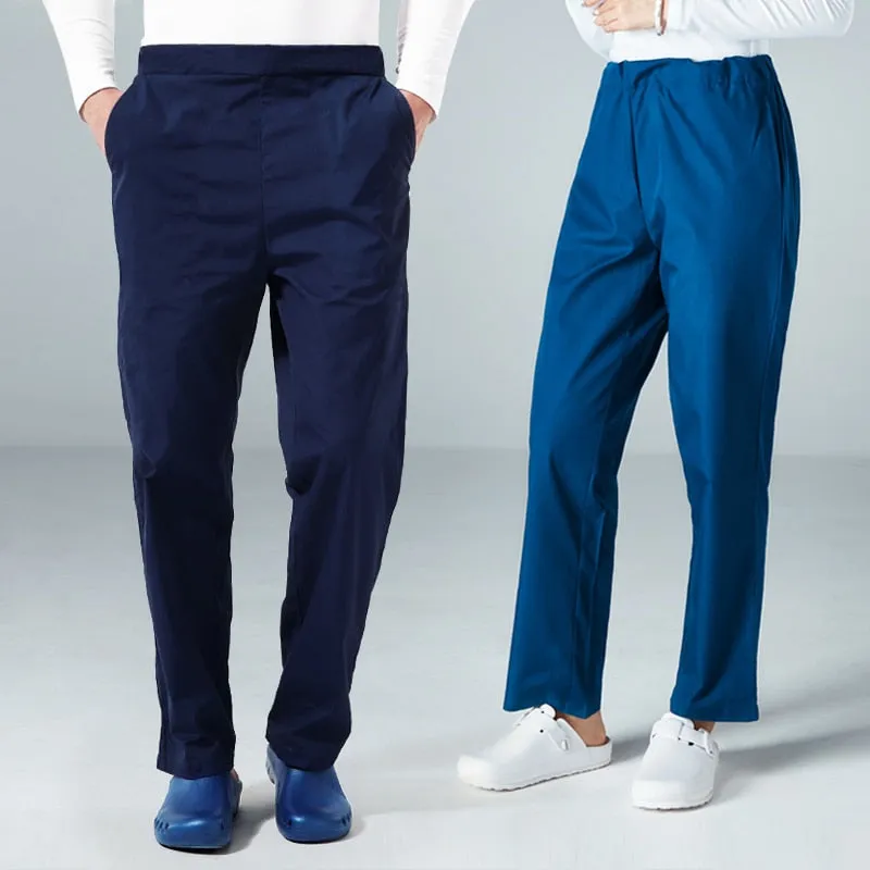 Warm-Up Jacket Men Scrub Set Natural Uniforms Warm-Up Jackets Front Snaps Round Neck Nurse Workwear