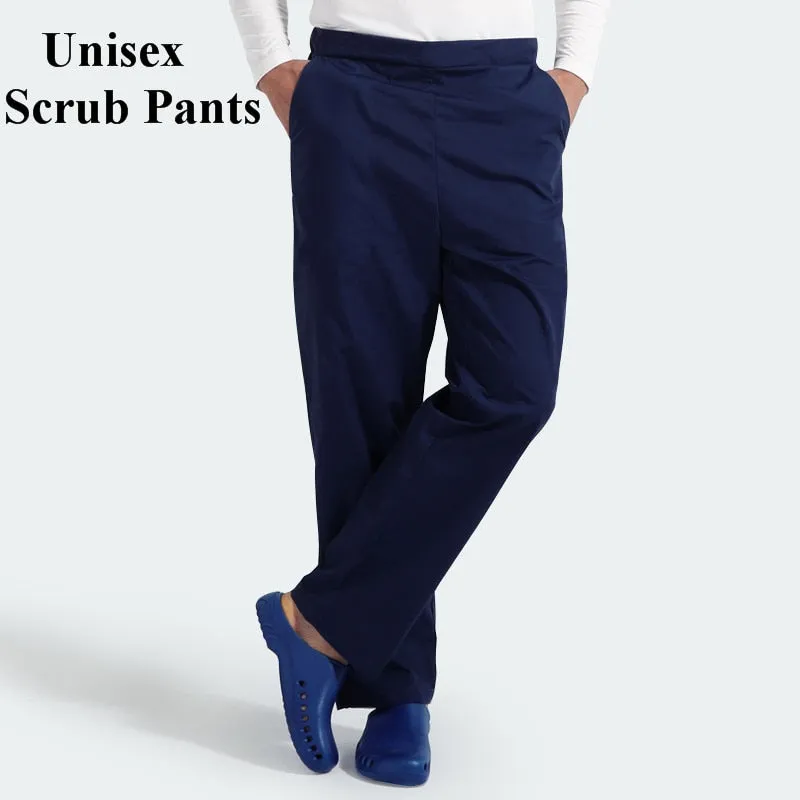 Warm-Up Jacket Men Scrub Set Natural Uniforms Warm-Up Jackets Front Snaps Round Neck Nurse Workwear