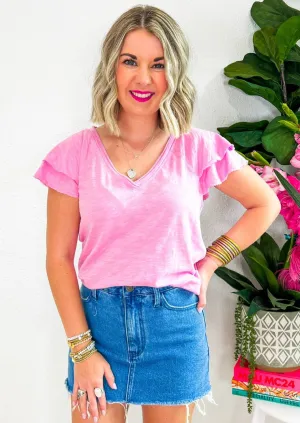 Warm Weather Top - Pink