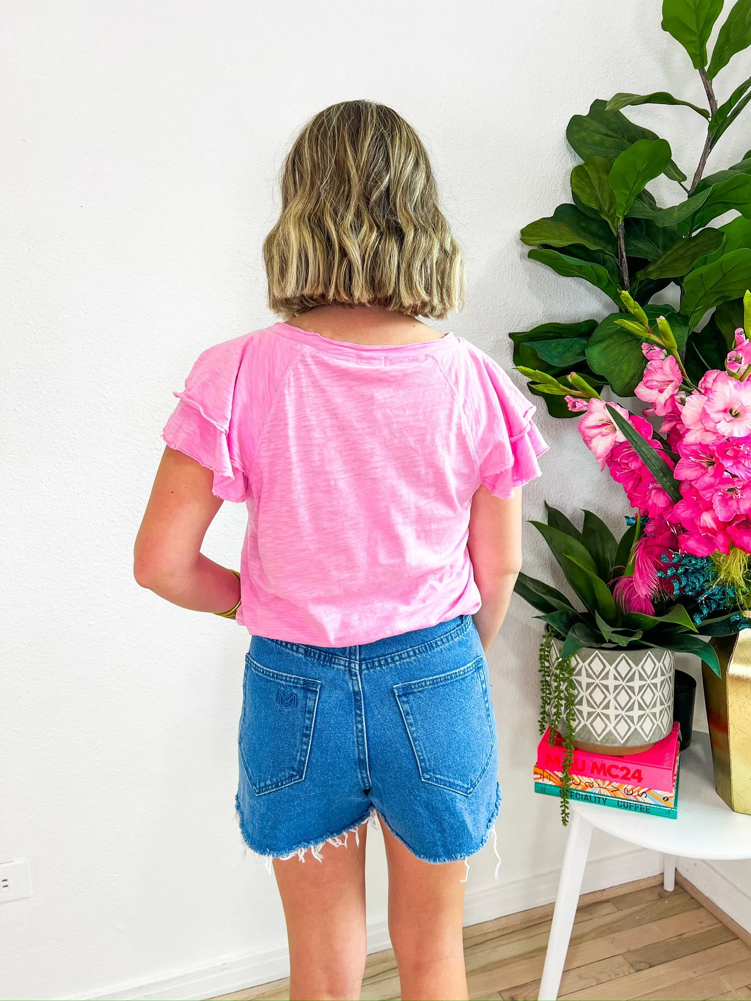 Warm Weather Top - Pink